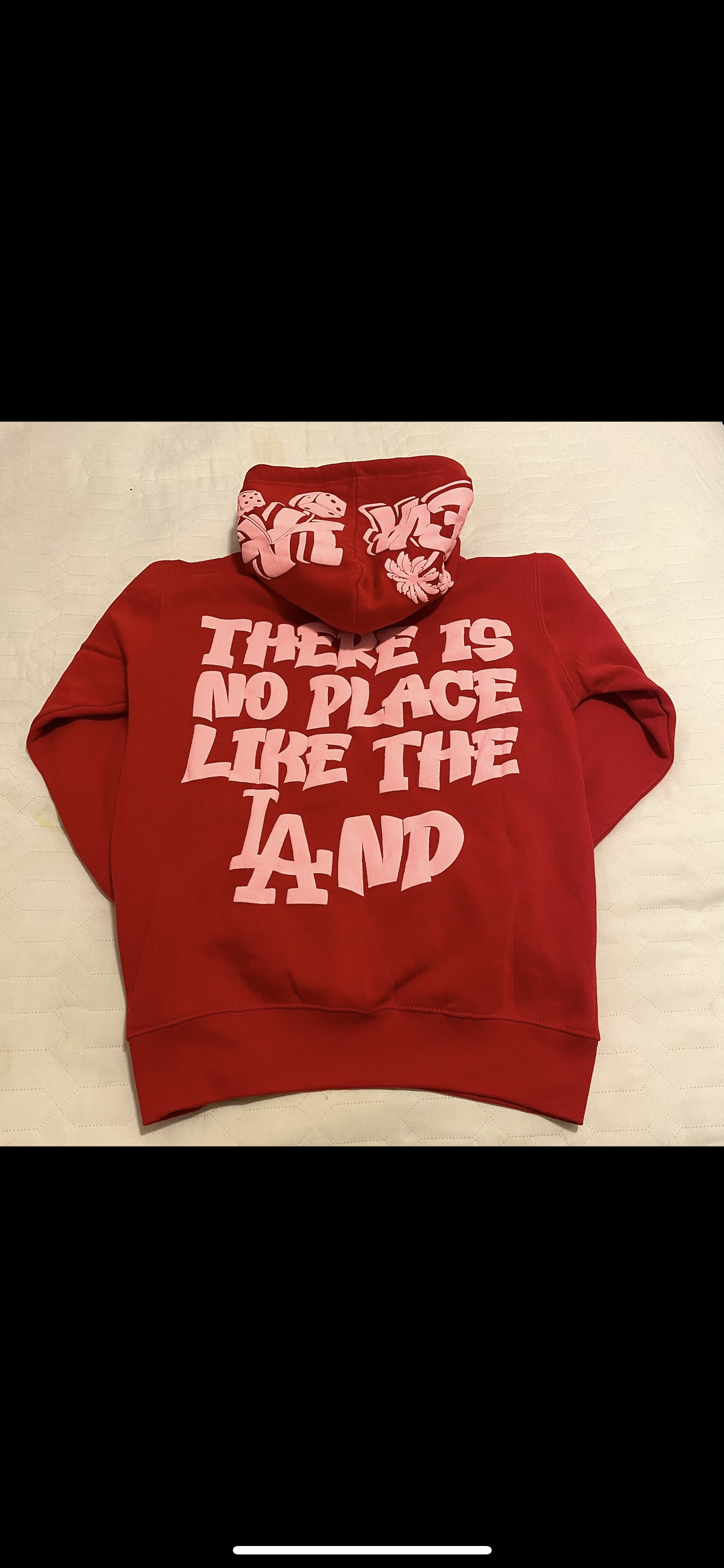 Cherry Red Puff Hoodie Preorder