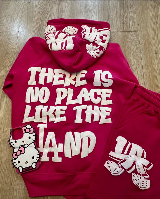 Hot Pink Puff Hoodie Preorder