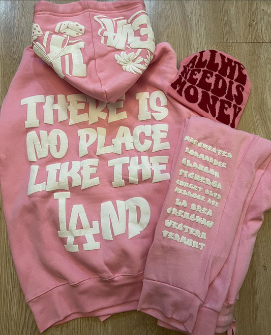 Light Pink Puff Hoodie Preorder