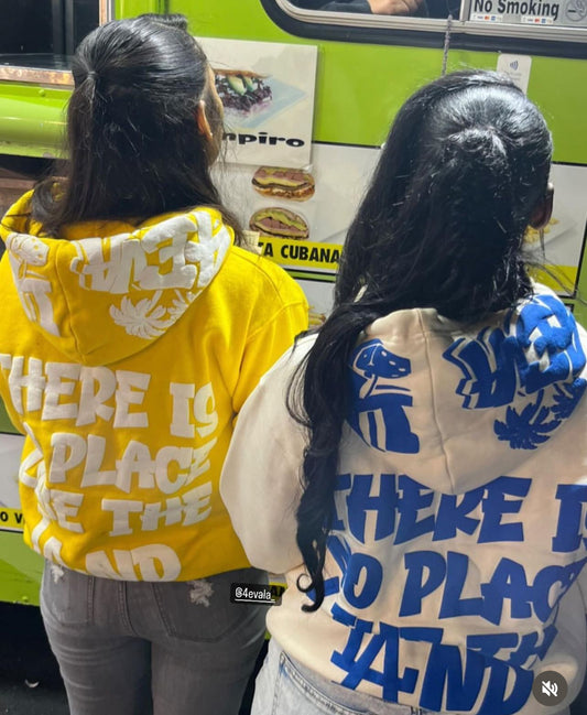 Sunny Skies Puff Hoodie (Yellow)Preorder