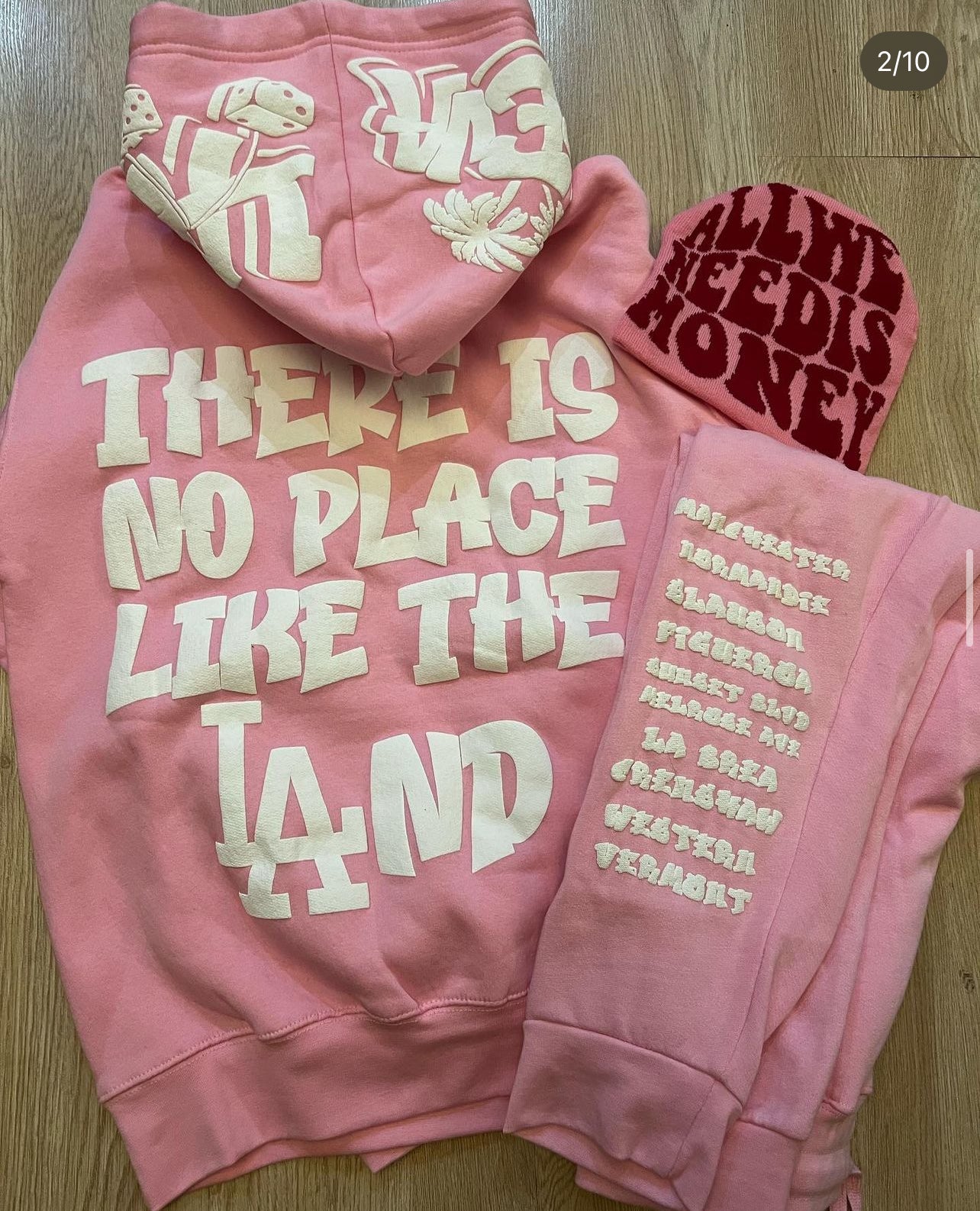 Light Pink Puff Hoodie Preorder