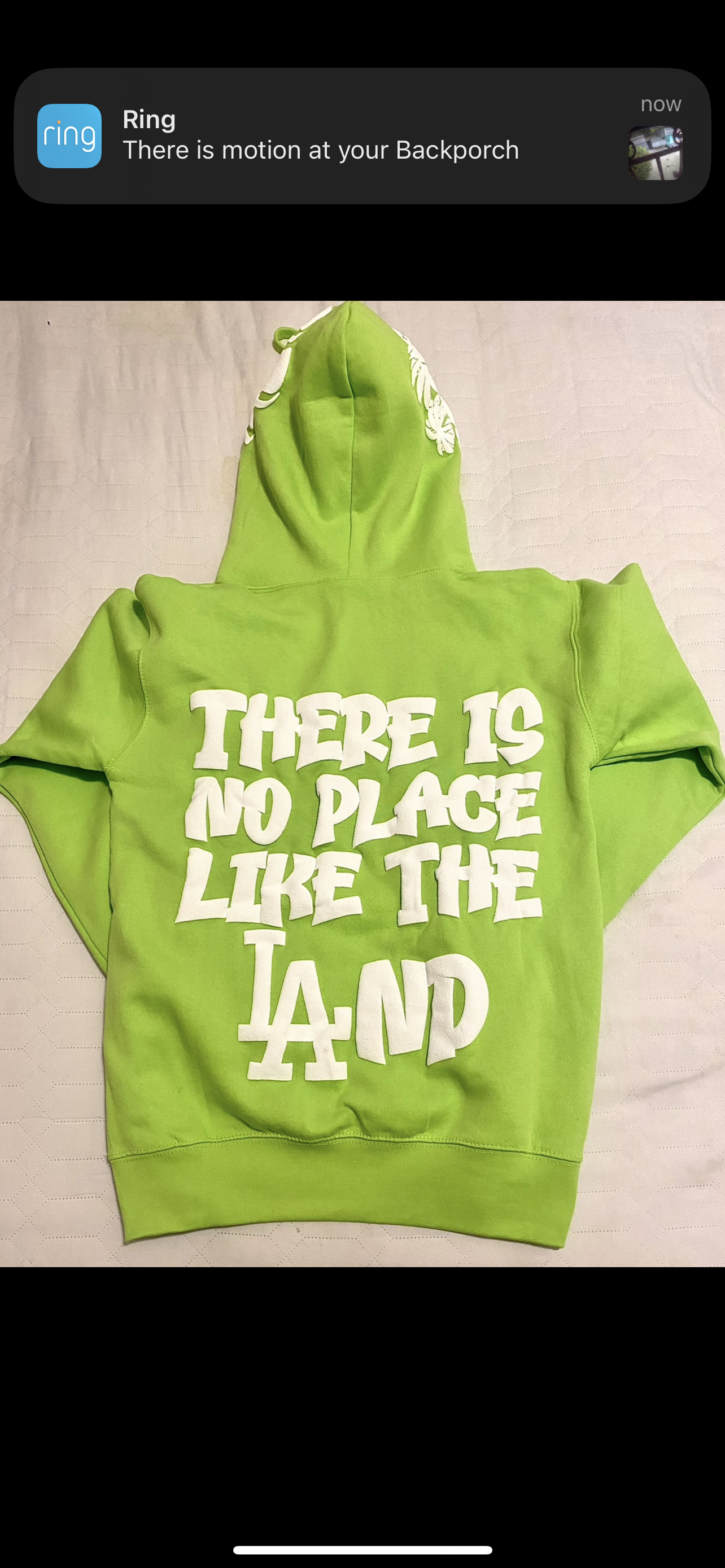 Lime Green Puff Hoodie Preorder